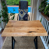 Live Edge Maple Desk